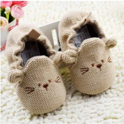 Toddler Baby Newborn Boy Girl Knitted Crib Shoes