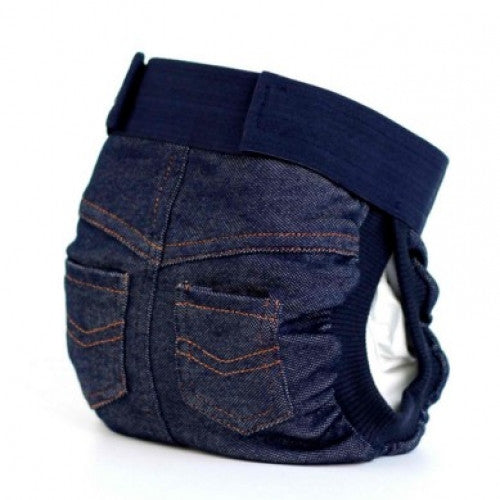 Washable Pocket Diaper Denim Jeans