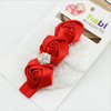 Fashion Elastic Headbands Rose Flower Crystal