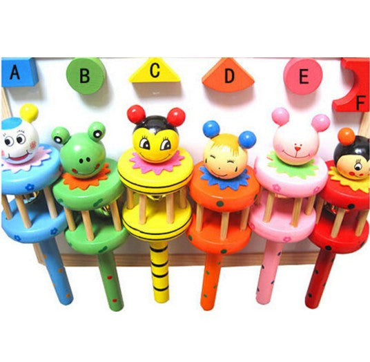 Wooden Musical Instrument Rattle Toy